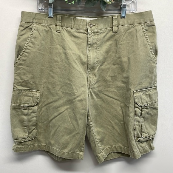 Perry Ellis Cottons Cargo Shorts 38 - Picture 1 of 12